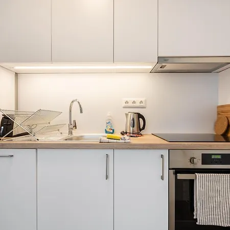 White Studio Apartment