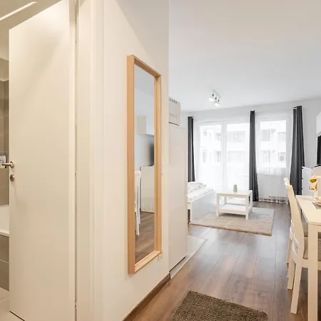 White Studio Apartment
